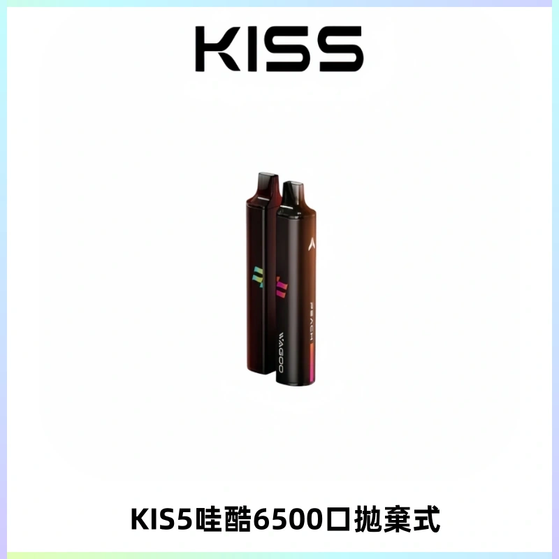 KIS5WAGOO哇酷6500口拋棄式 | 自由混搭雙口味 | 雙芯組合
