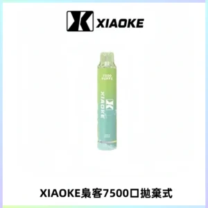 XIAOKE梟客7500Puffs跑馬燈拋棄式電子煙 可發光一次性